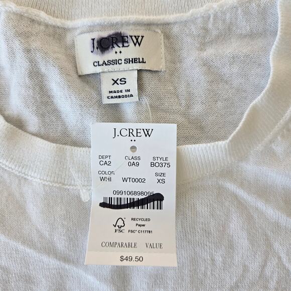 J. Crew Sweater Shell Size XS NWT - Picture 3 of 4
